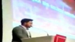 CHP'li Levent Gök CHP'li genci kürsüden indirdi