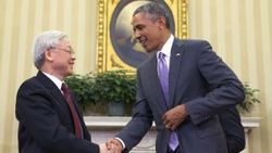 Obama Vietnam Komünist Partisi Genel Sekreteri'yle görüştü