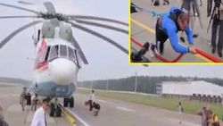 Dünyanın en büyük helikopterini çeken Shimko