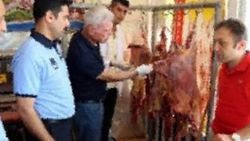 Mersin'de 301 kilo kaçak et ele geçirildi
