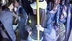 Otobüsteki tacizciyi kadınlar linç etti