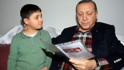 Erdoğan'dan 15 Temmuz gazisinin ailesini ziyaret etti