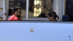 Tarkan ve eşi Pınar Dilek balayında
