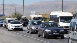 Kavacık'taki kaza trafiği kilitledi