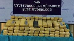 Van’da 72 kilo eroin ele geçirildi