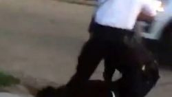 ABD'de siyahiye polis şiddeti kamerada