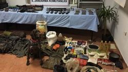 İzmir'de PKK'ya ait cephanelik bulundu