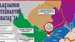 İstanbul ulaşımının en entegrasyon merkezi Kabataş'ta