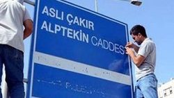 Antalya'da caddeye şehidin adı verildi