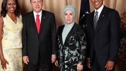 Erdoğan ve Obama çifti aile fotoğrafı çektirdi
