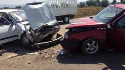 Osmaniye'de otomobiller kafa kafaya çarpıştı: 1 ölü