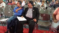 Salih Müslim Yunanistan'da konuşma yaptı