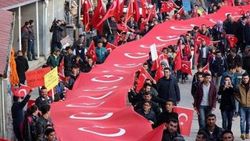 Diyarbakır'da teröre tepki mitingi