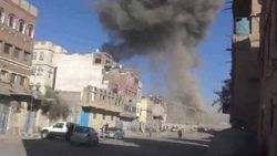 Suudi Arabistan’ın Yemen saldırısından ilk görüntüler