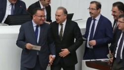 Bakan Bozdağ ile CHP'li Gök el ele oy kullandı