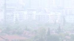 Toz bulutu Antalya'yı kapladı