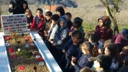 Minik öğrencilerinden Ordulu şehide vefa