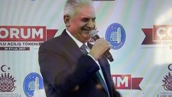 Binali Yıldırım Çorum'da