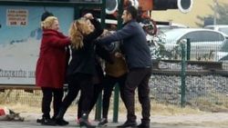 Kayseri'de kadınlar saç başa birbirine girdi