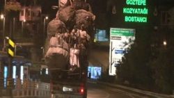 Kamyon TEM'de ölüme yolculuk yaptı