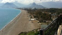 Antalya'da ocak ayında deniz keyfi