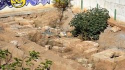 İnşaat temelinde 6 antik mezar