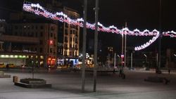 Taksim Meydanı süslendi