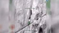3 PKK'lının silahlı İHA'larla vurulma anı