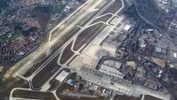 Pistte ölü kuş ihtimali uçakları pas geçirdi