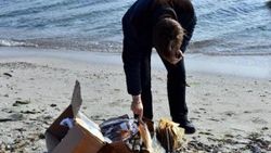 Tekirdağ'da denizden çuval çuval Kuran-ı Kerim çıktı