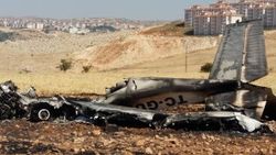 Adıyaman’da eğitim uçağı düştü