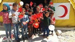 TSK Cinderes'te çocuklar için hastane kurdu