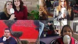 Teröre İstiklal Marşı ile tepki gösterdiler