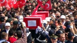 Kırıkkale ve Zonguldak'ta şehit polislere son veda
