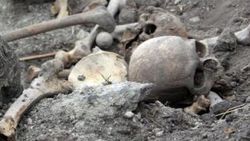 Ardahan’da bir arazide insan kemikleri bulundu