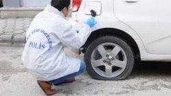 Eskişehir'de park halindeki araçların lastikleri kesildi