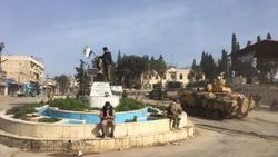 TSK ve ÖSO Afrin merkeze girdi