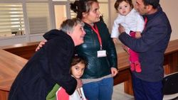 Manisa'da anne ile oğul 34 yıl sonra buluştu