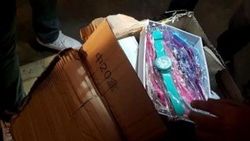 Taklit mücevher, kol saati ve gözlük operasyonu