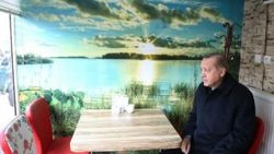 Erdoğan börekçide vatandaşlar ile sohbet etti