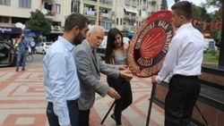 Aydın'daki 10 Kasım törenlerinde çelenk krizi