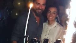 Engin Altan Düzyatan'a eşinden sürpriz doğum günü
