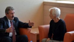 Mustafa Destici Baykal’ı hastanede ziyaret etti
