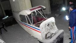 Bodrum katındaki hurda uçak hurdacıya verildi