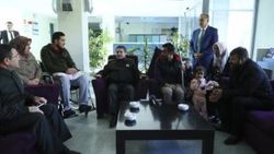 Genelkurmaydan darp edilen gazilere ziyaret