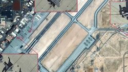 ABD'nin Nellis Havaüssü'nün fotoğrafları yayınlandı