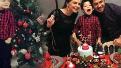 Pelin Karahan büyük oğlu için parti düzenledi
