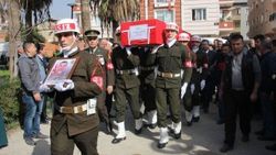 Afrin şehidi Hatay’da son yolculuğuna uğurlandı