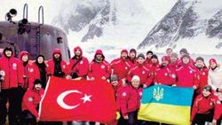 Türk bilim insanları Antarktika'da