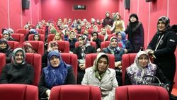 Gümüşhane'de 70 kadın ilk kez sinemaya gitti